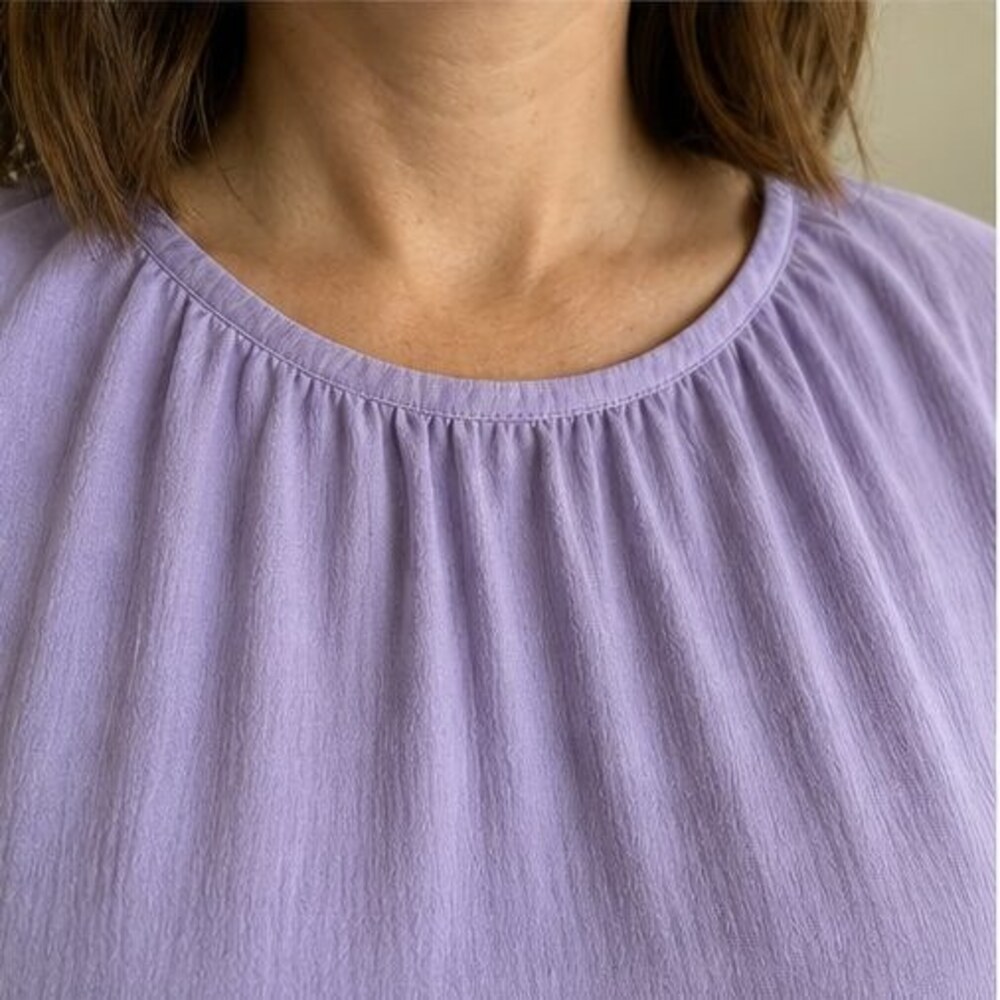 Olive Ruffle Blouse - Picture 4 of 6